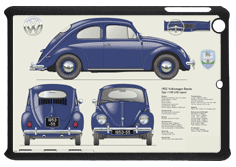 VW Beetle Type 114B 1953-55 Small Tablet Covers